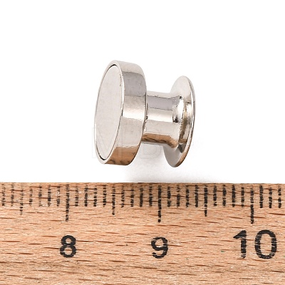 Magnetic Alloy Secure Locking Pin Backs AL-B004-03P-D-1