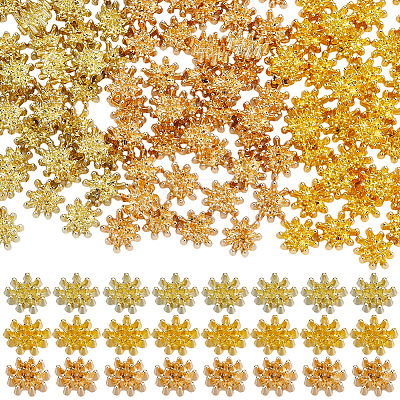 150Pcs 3 Colors Zinc Alloy Cabochons KK-SC0007-71B-1