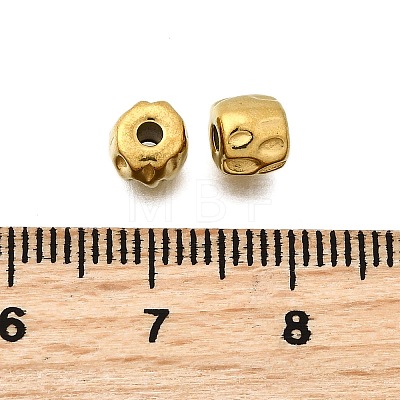 304 Stainless Steel Beads STAS-Q360-04D-G-1