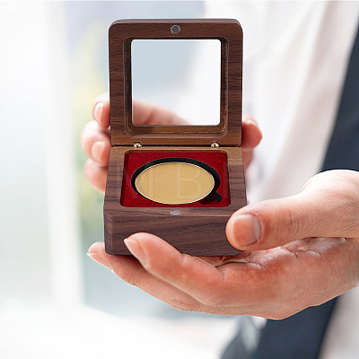 Wooden Badge Packing Magnetic Boxes CON-WH20006-017B-1