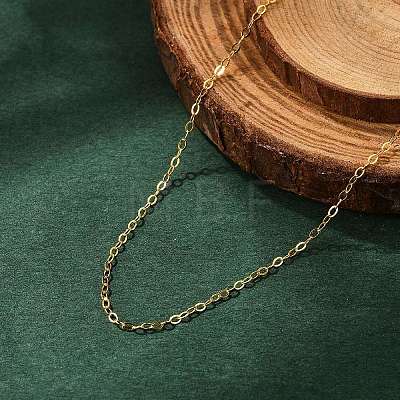 925 Sterling Silver Cable Chains Necklace for Women STER-I021-05G-1