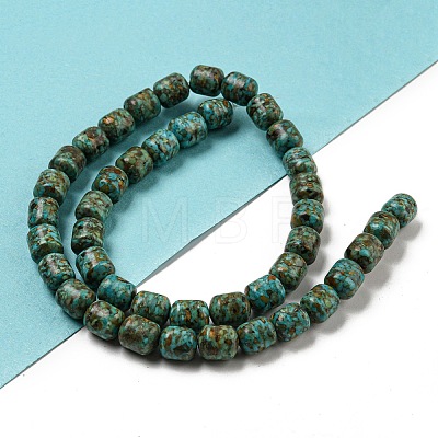 Dyed Synthetic Turquoise Beads Strands G-B070-D01-01-1