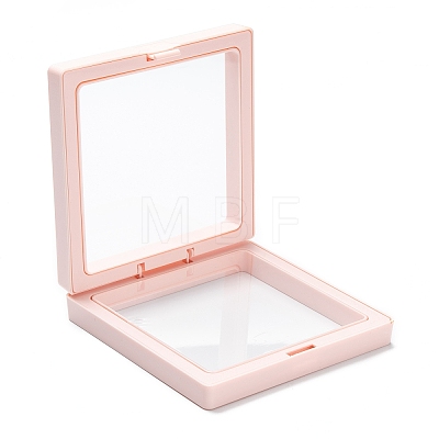 Square Transparent PE Thin Film Suspension Jewelry Display Box LS-X1-CON-D009-01A-04-1