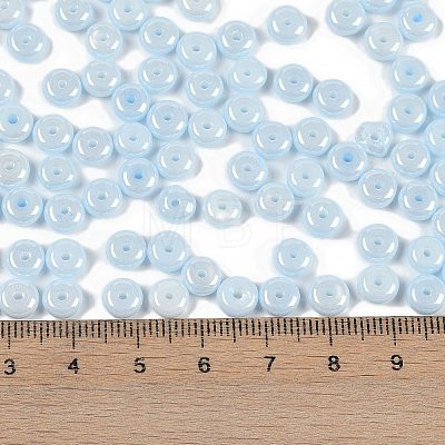 Opaque Colours Luster Glass Seed Beads X1-SEED-P008-01C-09-1