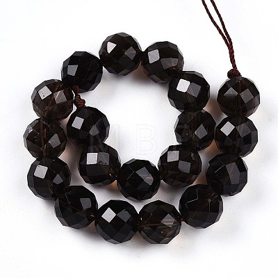 Natural Smoky Quartz Beads Strands G-S345-10mm-19-1