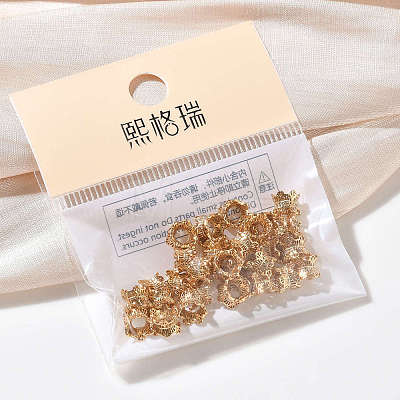 SHEGRACE Brass Beads XGRQ1A216-321G-1