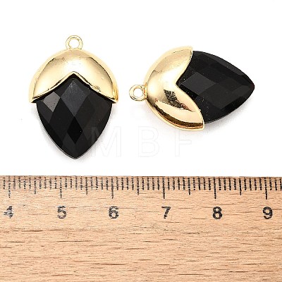 Natural Obsidian Pendants G-U019-03B-08-1
