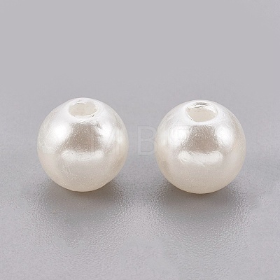 ABS Plastic Imitation Pearl Beads X-KY-G009-18mm-02-1