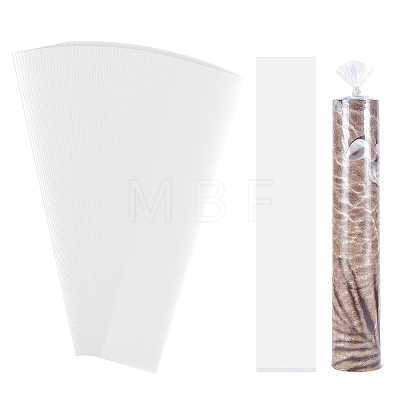 Rectangle PE Plastic Film Storage Bags ABAG-WH0044-98B-1