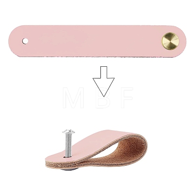 Leather Handle DIY-WH0182-20C-1