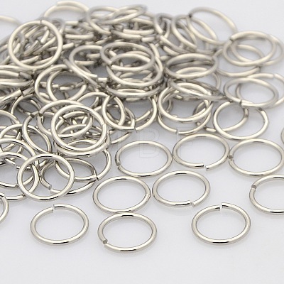 304 Stainless Steel Open Jump Rings STAS-N015-10-4x0.5mm-1