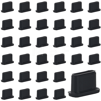 50Pcs Silicone Mobile Anti-Dust Plugs FIND-CN0001-98B-1