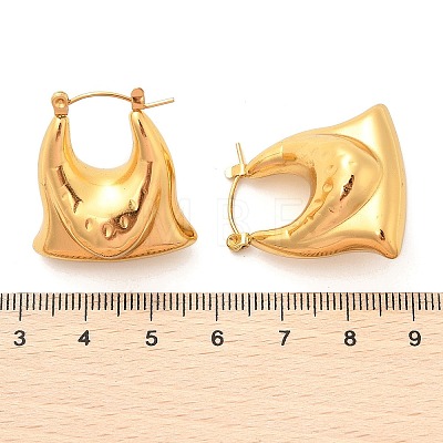 304 Stainless Steel Hoop Earrings EJEW-Q011-07G-1