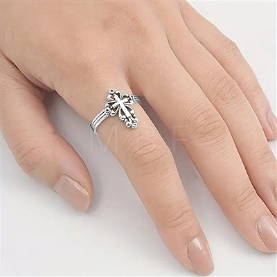 Cross Alloy Finger Rings FS-WGD13AF-01-1