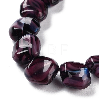 Handmade Milleflori Glass Beads Strands X-LAMP-M018-01A-01-1