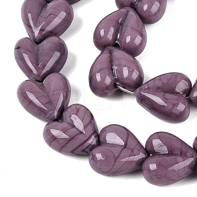 Handmade Lampwork Beads Strands LAMP-Q041-05D-1