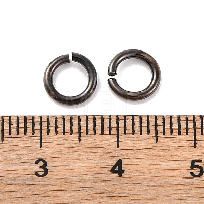 Brass Open Jump Rings KK-G514-01J-B-1