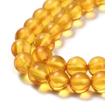Natural Amber Beads Strands G-L584-02-1