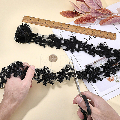 2Yards Polyester Lace Trim OCOR-FG0003-28A-1