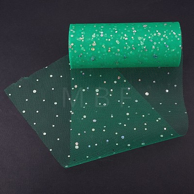 BENECREAT Glitter Sequin Deco Mesh Ribbons OCOR-BC0008-34-1