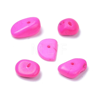Natural Magnesite Beads Strands TURQ-P001-02A-09-1