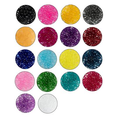 18 Colors Transparent Glass Beads FGLA-JQ0001-02-4mm-1