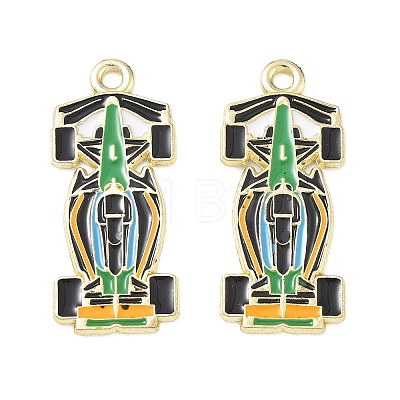 Alloy Enamel Pendants AL-CBA4666-03A-02-1