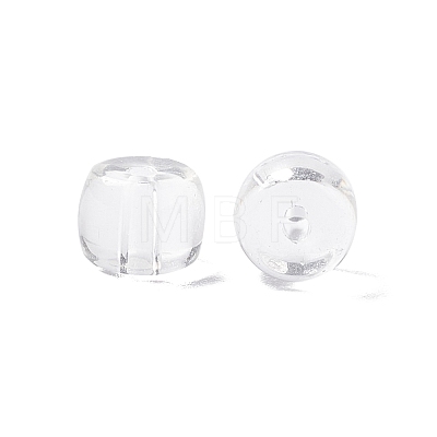 Transparent Glass Beads GLAA-F117-01E-1