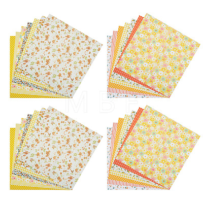 28Pcs 14 Styles Cotton Fabric DIY-TA0014-80A-1