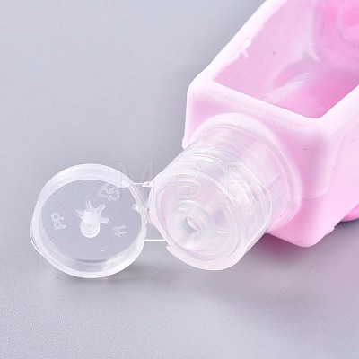 Portable Plastic Refillable Bottle X1-AJEW-TAC0020-06B-1