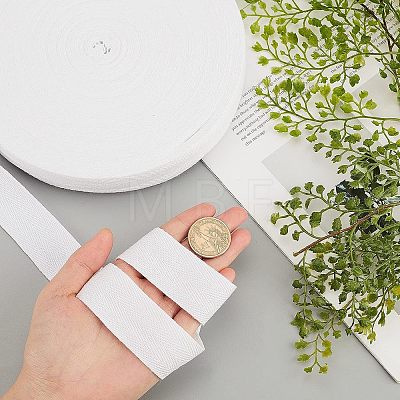 Cotton Cotton Twill Tape Ribbons OCOR-WH0057-30E-01-1