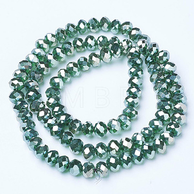 Electroplate Glass Beads Strands EGLA-A034-T3mm-C03-1
