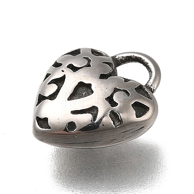 Retro 304 Stainless Steel Charms STAS-L284-18AS-06-1