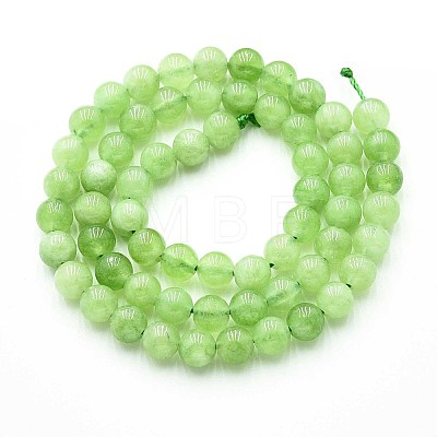 Natural Quartz Beads Strands G-N355-6mm-33-1
