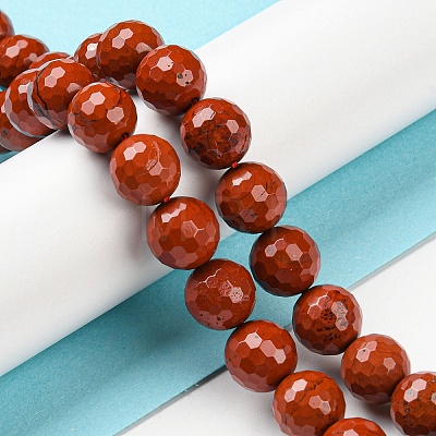 Natural Red Jasper Beads Strands G-E571-43B-1