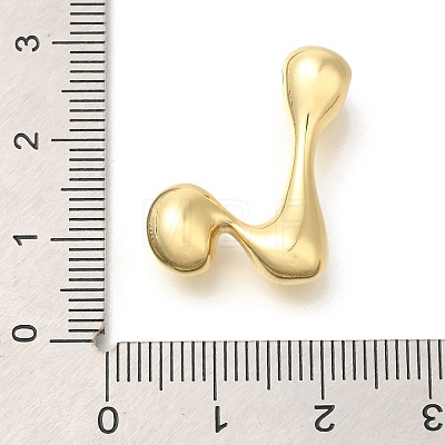 Rack Plating Brass Beads KK-S051-01G-L-1