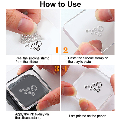 Custom PVC Plastic Clear Stamps DIY-WH0448-0573-1