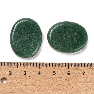 Natural Green Aventurine Cabochons G-C166-02G-1