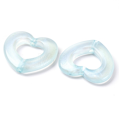 Luminous Transparent Acrylic Beads MACR-D024-19F-1