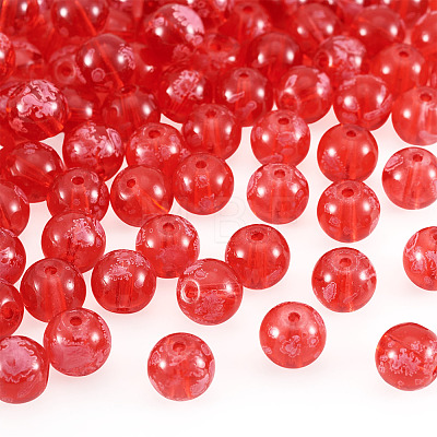 80Pcs Handmade Transparent Lampwork Beads FIND-TAD0001-04D-1