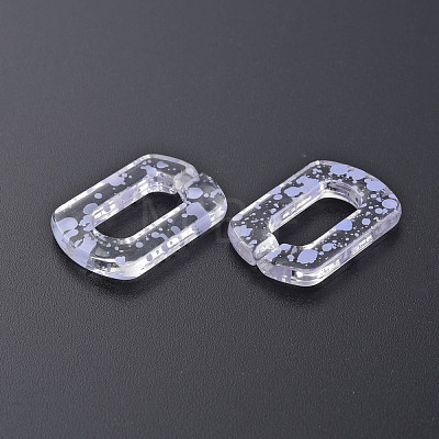 Transparent Acrylic Linking Rings OACR-N009-017A-10-1