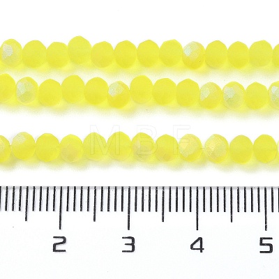 Transparent Glass Beads Strands EGLA-A044-T3mm-MB29-1