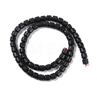 Natural Lava Rock Beads Strands G-A234-E02-01-1