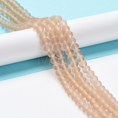 Transparent Glass Beads Strands EGLA-A034-T3mm-MD20-1