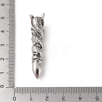 Tibetan Style Alloy Pendants FIND-B040-13AS-1