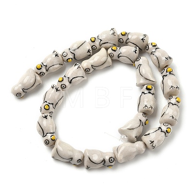 Handmade Porcelain Beads PORC-D025-01-1