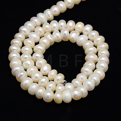 Grade A Natural Cultured Freshwater Pearl Beads Strands PEAR-L001-D-12-1