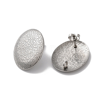 Non-Tarnish 304 Stainless Stud Earring Findings LS-STAS-M314-02D-P-1