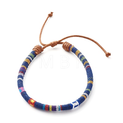 Ethnic Cord Anklet for Girl Women X-AJEW-AN00449-1