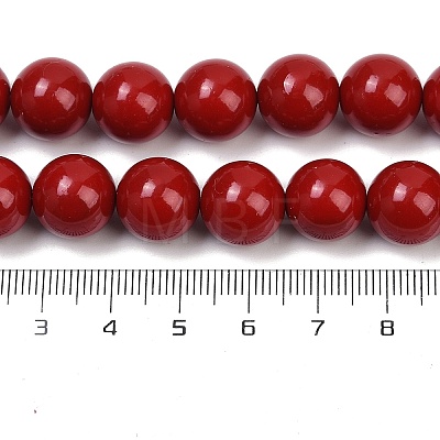 Shell Pearl Beads Strands BSHE-K015-12mm-01-1